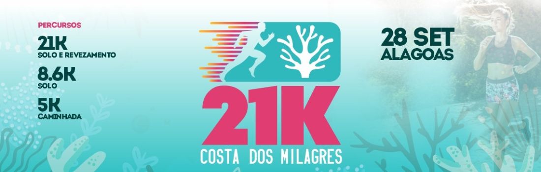 21K Costa dos Milagres em Alagoas